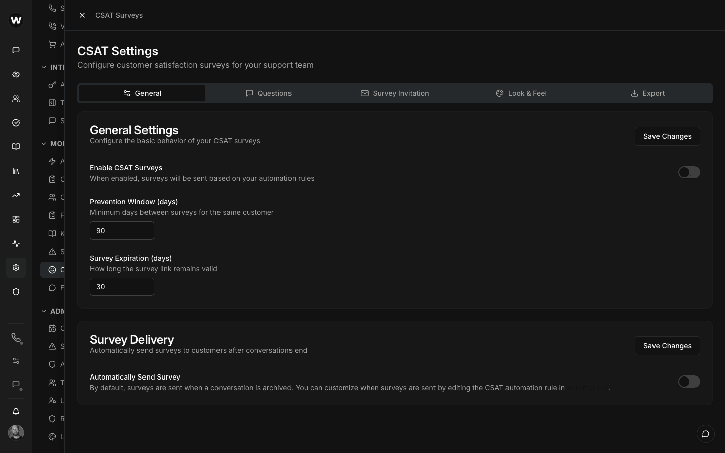 CSAT surveys and feedback analytics